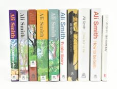 SMITH, ALI. COLLECTION OF TEN SIGNED FIRST EDITIONS INCL. THE SEASONAL QUARTET