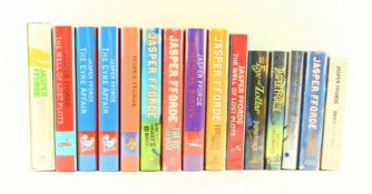 FFORDE, JASPER. COLLECTION OF SIGNED MODERN FIRST EDITIONS INCL. THURSDAY NEXT SERIES