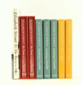 STROUT, ELIZABETH. SET OF EIGHT SIGNED MODERN FIRST EDITIONS INCL. FOUR DUPLICATES
