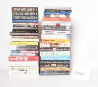 SIGNED MODERN FIRST EDITIONS. LARGE COLLECTION OF LITERARY FICTION & THRILLER TITLES