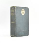 WILLIAMSON, WILLIAM. 1899 THE GREAT LAW SCARCE THEOSOPHICAL WORK