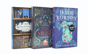 BURTON, JESSIE. THREE SIGNED FIRST EDITIONS