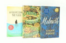 PERRY, SARAH. THREE SIGNED FIRST EDITIONS INCL. THE ESSEX SERPENT