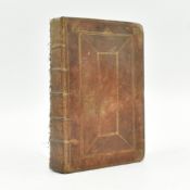 ANTIQUARIAN. 1737 THE WHOLE DUTY OF MAN DUBLIN PRINTED EDITION IN CONTEMP PANELLED CALF