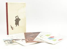 WETZEL, FRIEDERIKE. VINTAGE MID CENTURY FACSIMILE FOLDER EIN BRIEF ANS DER WERK KLASSE