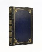 BUMPUS BINDING. 1906 MAXIMES BY NAPOLEON IN FULL NAVY MOROCCO WITH GAUFFERED EDGES