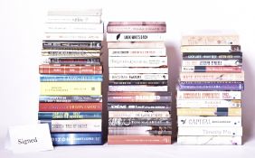 SIGNED MODERN FIRST EDITIONS. LARGE COLLECTION OF LITERARY FICTION TITLES