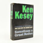 KESEY, KEN. 1964 SOMETIMES A GREAT NOTION FIRST EDITION FIRST PRINTING