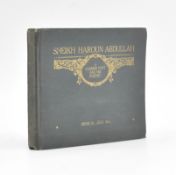 ISLAMIC POETRY. 1916 SHEIKH HAROUN ABDULLAH - SIGNED ASSOCIATION COPY