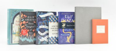 SHAFAK, ELIF. COLLECTION OF SEVEN SIGNED FIRST EDITION WORKS