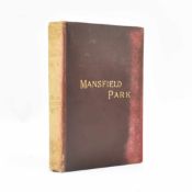 AUSTEN, JANE. C1895 MANSFIELD PARK IN ORIG. CLOTH
