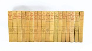 NATURAL HISTORY. C1900 FUR, FEATHER & FIN SERIES EIGHTEEN VOLS IN ORIG. CLOTH