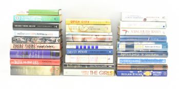 SIGNED MODERN FIRST EDITIONS. LARGE COLLECTION OF SIGNED LITERARY FICTION TITLES