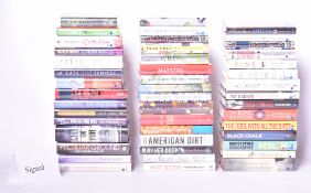 SIGNED MODERN FIRST EDITIONS. LARGE COLLECTION OF LITERARY FICTION TITLES