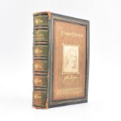 BUNYAN, JOHN. 1881 THE PILGRIM'S PROGRESS, ELSTOW EDITION BOUND IN OAK BOARDS