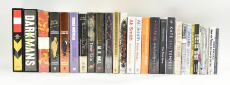 SIGNED MODERN FIRST EDITIONS. COLLECTION OF MOSTLY SIGNED LITERARY FICTION TITLES