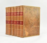 SHAKESPEARE, WILLIAM. 1744 THE WORKS OF SHAKESPEAR FIRST HANMER EDITION IN SIX VOLS