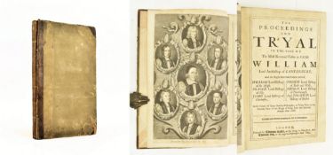JAMES I. 1689 THE PROCEEDINGS AND TRYAL OF THE SEVEN BISHOPS BOUND WITH TWO OTHERS