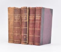STEAD'S MASTERPIECE LIBRARY. FIVE LATE VICTORIAN BOUND PENNY POPULAR ABRIDGED NOVELS