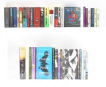 MODERN FIRST EDITIONS. COLLECTION OF THIRTY-EIGHT HARDBACK FIRST EDITIONS BOOKS