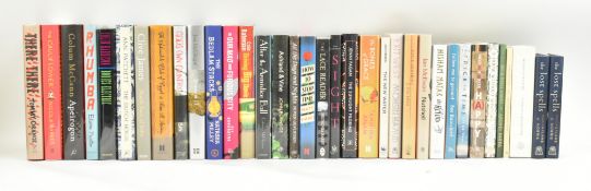 SIGNED MODERN FIRST EDITIONS. LARGE COLLECTION OF LITERARY FICTION