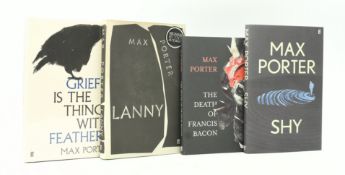 PORTER, MAX. FOUR SIGNED FIRST EDITIONS IN DUST WRAPPERS