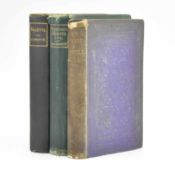 BRONTE SISTERS. THREE VICTORIAN WORKS IN CONTEMP. BINDINGS, TWO UNDER PSEUDOYNYMS
