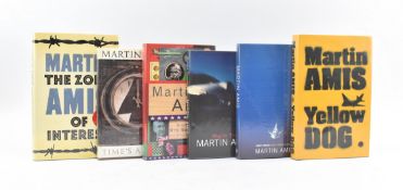 AMIS, MARTIN. COLLECTION OF FIVE FIRST EDITIONS & A SIGNED FIRST EDITION
