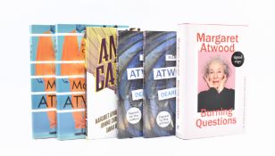 ATWOOD, MARGARET. SIX SIGNED FIRST EDITIONS
