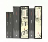 PHEBY, ALEX. SIX SIGNED FIRST EDITIONS PUBL. GALLEY BEGGAR PRESS, THREE IN CUSTOM SLIPCASES