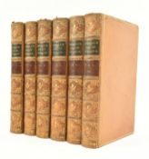 BINDINGS. 1884 BOSWELL'S LIFE OF JOHNSON IN SIX VOLUMES BOUND IN FULL CALF