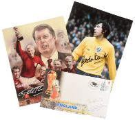 FOOTBALL - WORLD CUP 1966 - COLLECTION OF AUTOGRAPHS