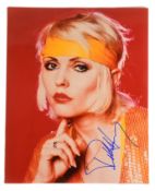 BLONDIE - DEBBIE HARRY - AUTOGRAPHED 8X10