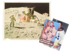 NASA ASTRONAUT - JAMES B. IRWIN - AUTOGRAPHS