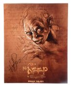 ANDY SERKIS - LORD OF THE RINGS - SIGNED 8X10