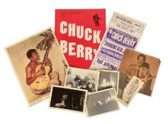 CHUCK BERRY - BRISTOL COLSTON HALL 1964 - PROGRAMME, HANDBILL & UNSEEN PHOTOS