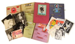 AUTOGRAPHS - THREE ALBUMS FROM THEATRE ROYAL BATH'S DRESSER