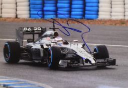 FORMULA ONE - JENSON BUTTON - SIGNED 8X12