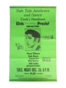 ELVIS PRESLEY - 'YULE TIDE JAMBOREE' VINTAGE REPRODUCTION POSTER