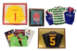 FOOTBALL - COLLECTION OF SIGNED FOOTBALL SHIRTS