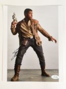 STAR WARS - JOHN BOYEGA - AUTOGRAPHED 8X10