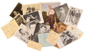 1960S MUSIC - COLLECTION OF SIGNED PHOTOGRAPHS - ALL FROM COLSTON HALL, BRISTOL