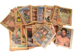 ROLLING STONE MAGAZINE - LARGE COLLECTION OF 1970S ISSUES