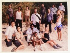LOST (2005 AMERICAN SERIES) - DUAL SIGNED CAST 16X12