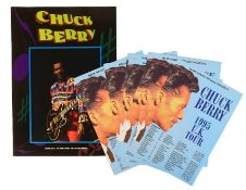 CHUCK BERRY (1926-2017) - 1995 TOUR PROGRAMME & FLYERS