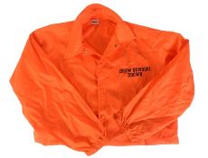 BOXING INTEREST - DREW DUNDINI BROWN WORN SHIRT