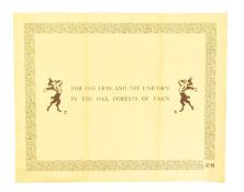 T-REX (BAND) - ORIGINAL 1969 CONCERT PROGRAMME