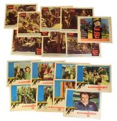 WAR FILMS - THE LONGEST DAY (1962) & PORK CHOP HILL (1959) LOBBY CARDS