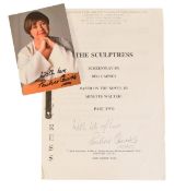 THE SCULPTRESS (1996 MINISERIES) - PAULINE QUIRKE - ORIGINAL SCRIPT & AUTOGRAPH