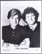 THE EVERLY BROTHERS - AUTOGRAPHED 8X10